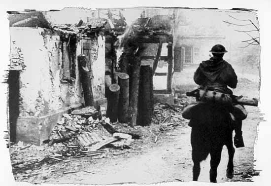 Kriegsende 1945, Tunesischer Soldat