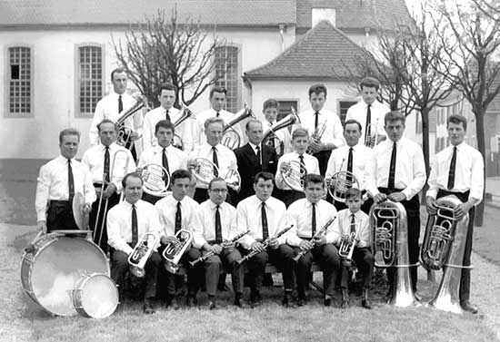 Musikverein Büchelberg, 1961 